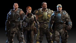 De personages van Gears of War Judgement